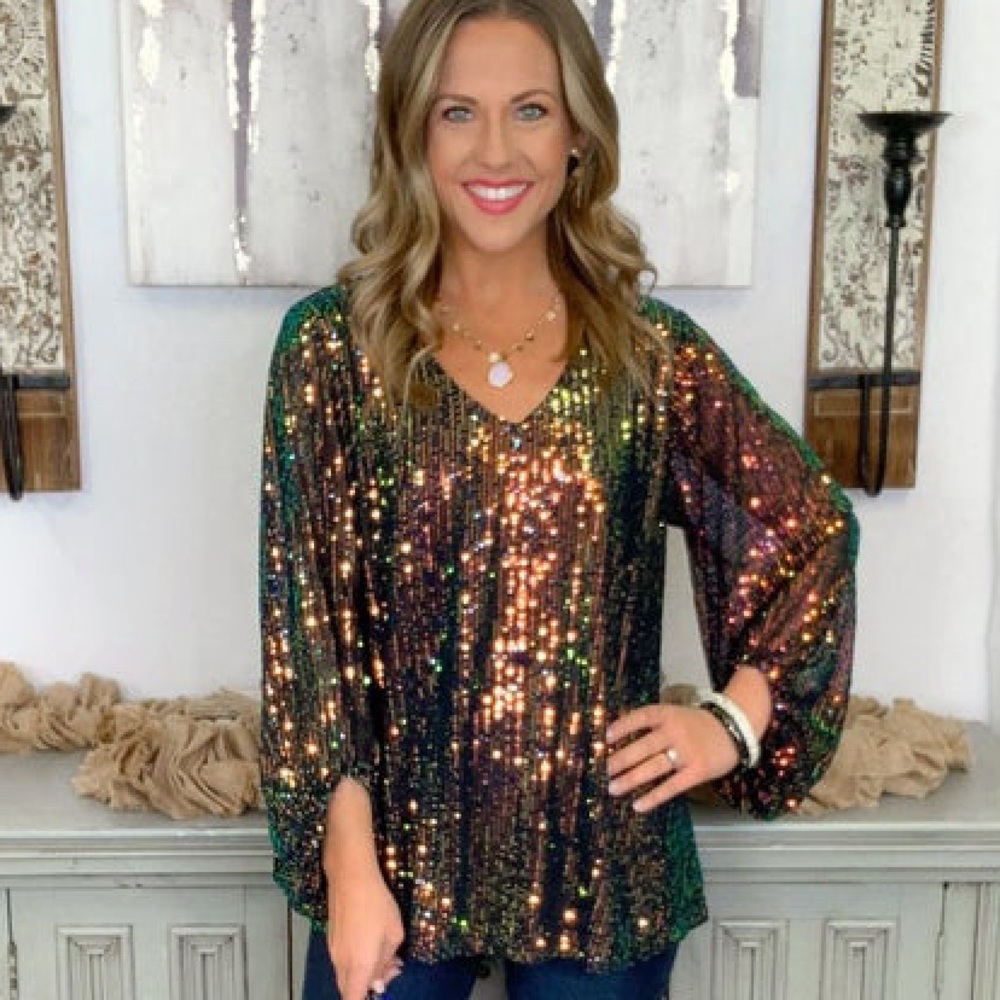 Beautiful sequin blouse